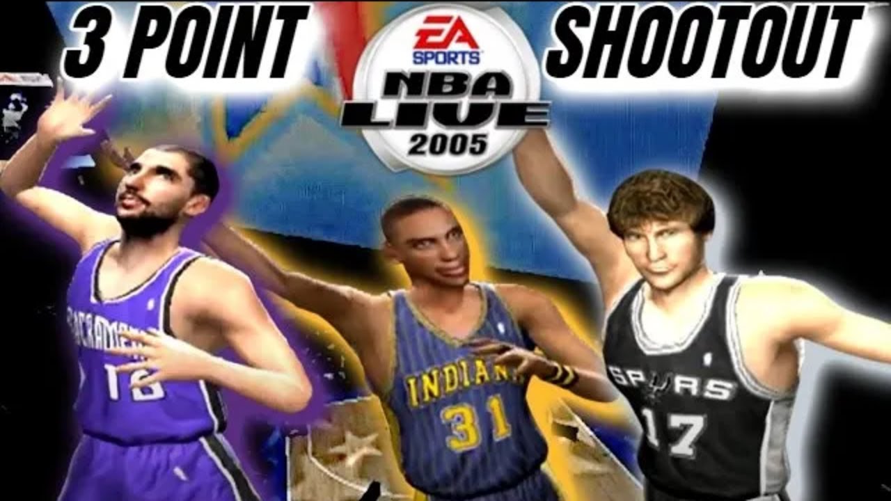 NBA Live 2005 PS2 3 Point Shootout