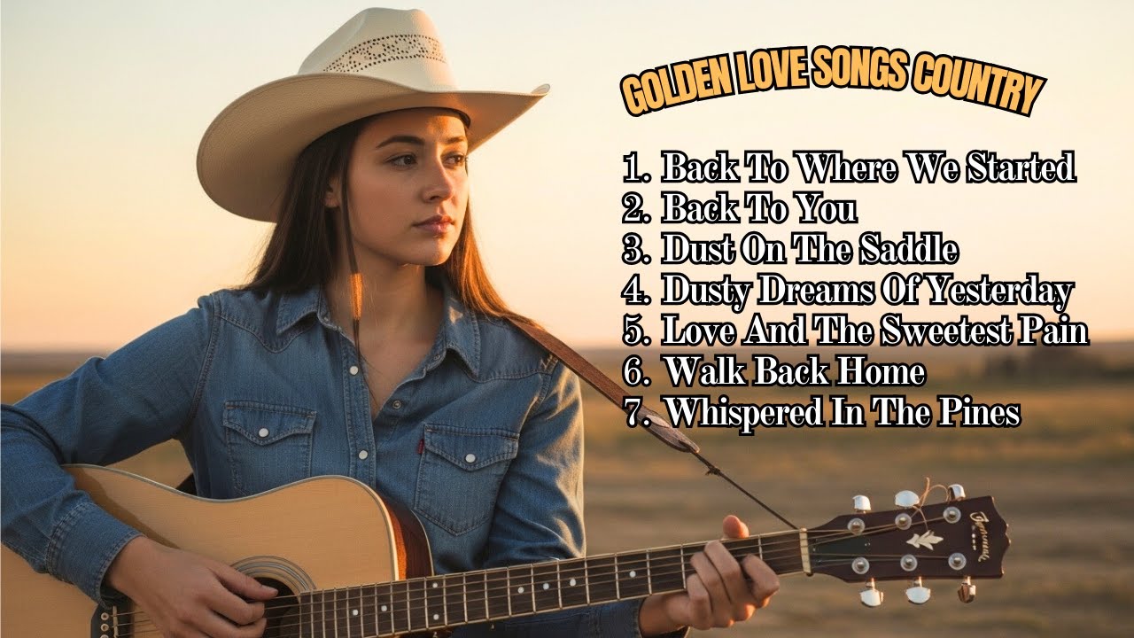 A Collection of Golden Country Love Songs  | Классические песни о любви в стиле кантри 70-х and 80-х