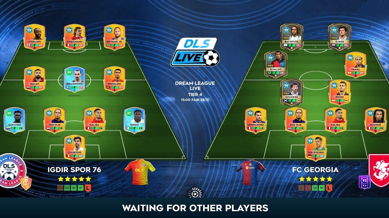 Dls 26 live match gameplay🔥💪#dls #football 