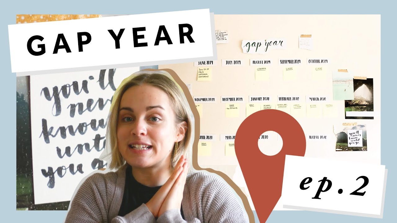 My Gap Year - Planning Calendar + Notebook // ep. 2