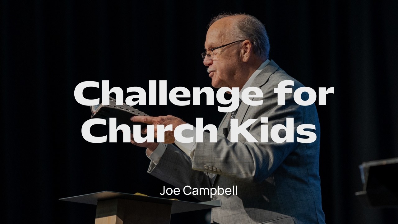 Friday evening: Joe Campbell | February 27 | Winter Bible Conference 2026 | De Deur Zwolle