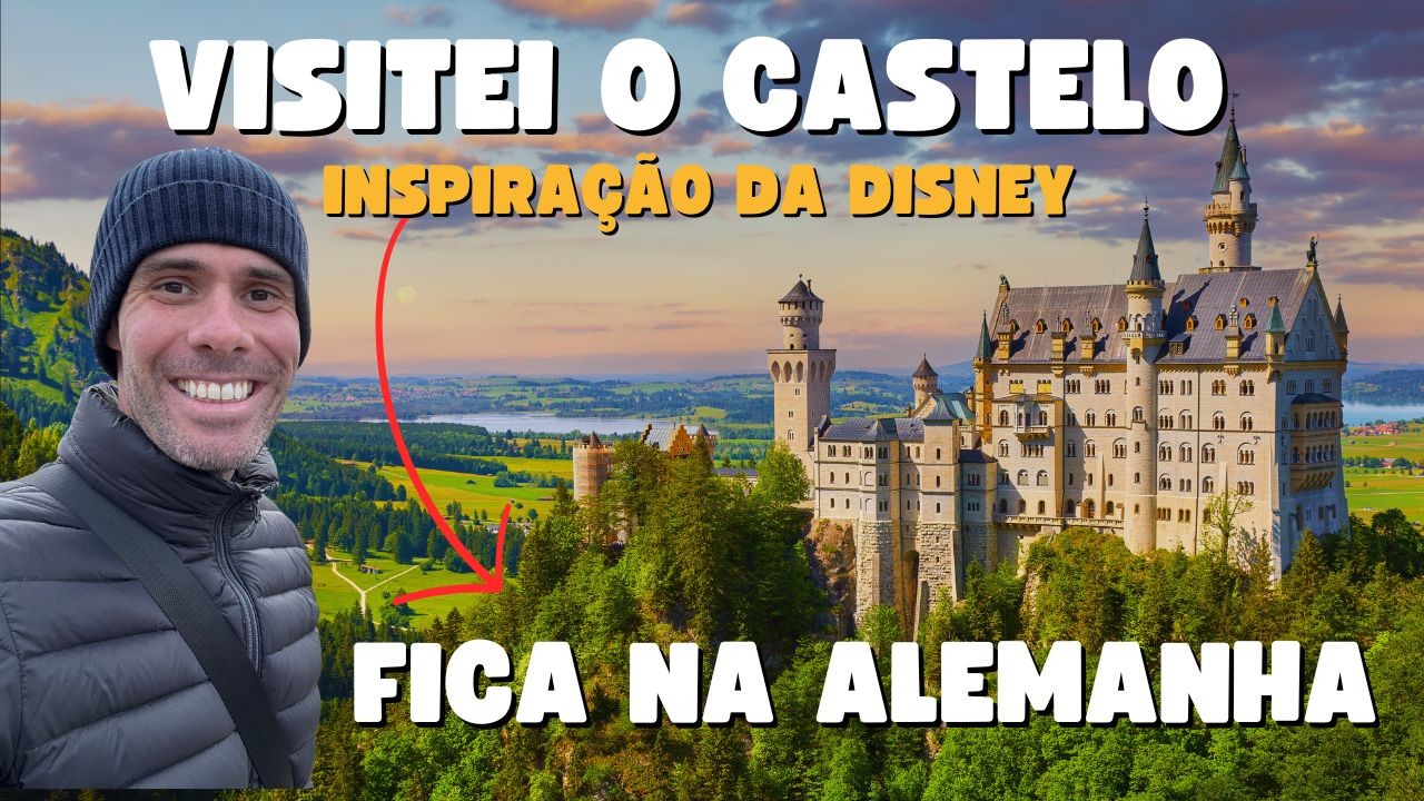 Castelo Neuschenstein - Inspiração dos Castelos Disney - Bate e volta de Munique