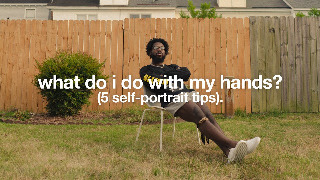 what do i do with my hands? - 5 self-portrait tips.