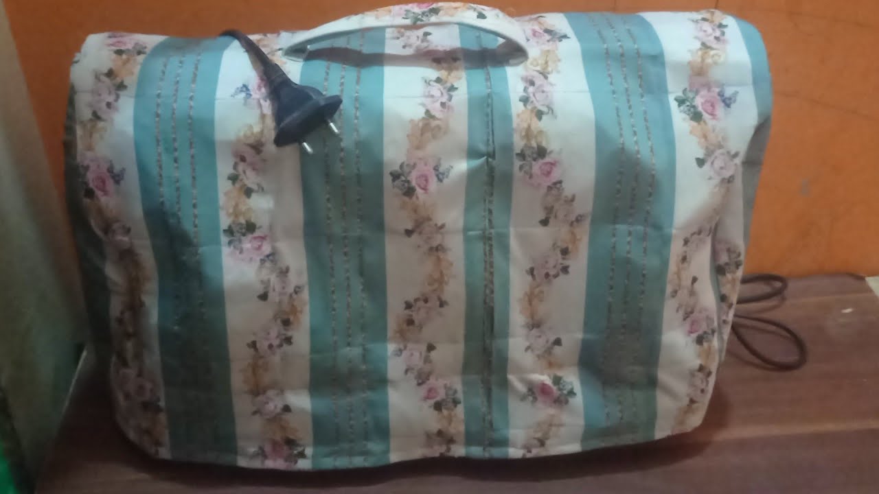 Sewing machine cover / chawal ke Khali bode se silai machine ka cover banana sikhe, #diy #craft