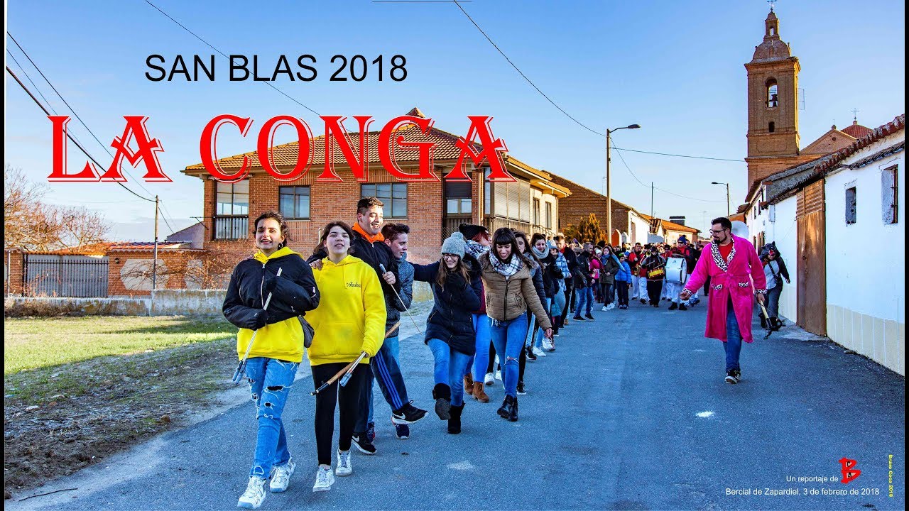 CONGA Y PROCESIÓN 2018 BERCIAL DE ZAPARDIEL