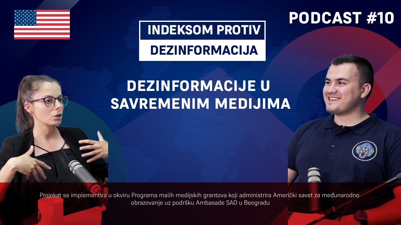 Podcast #10 - DEZINFORMACIJE U SAVREMENIM MEDIJIMA | Vesna Radojević (Krik)