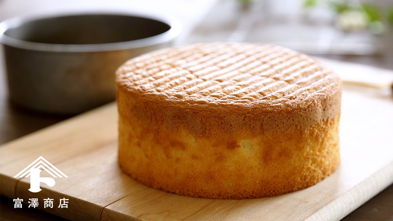 しっとり♪基本のスポンジケーキ (共立て) / お菓子のレシピ