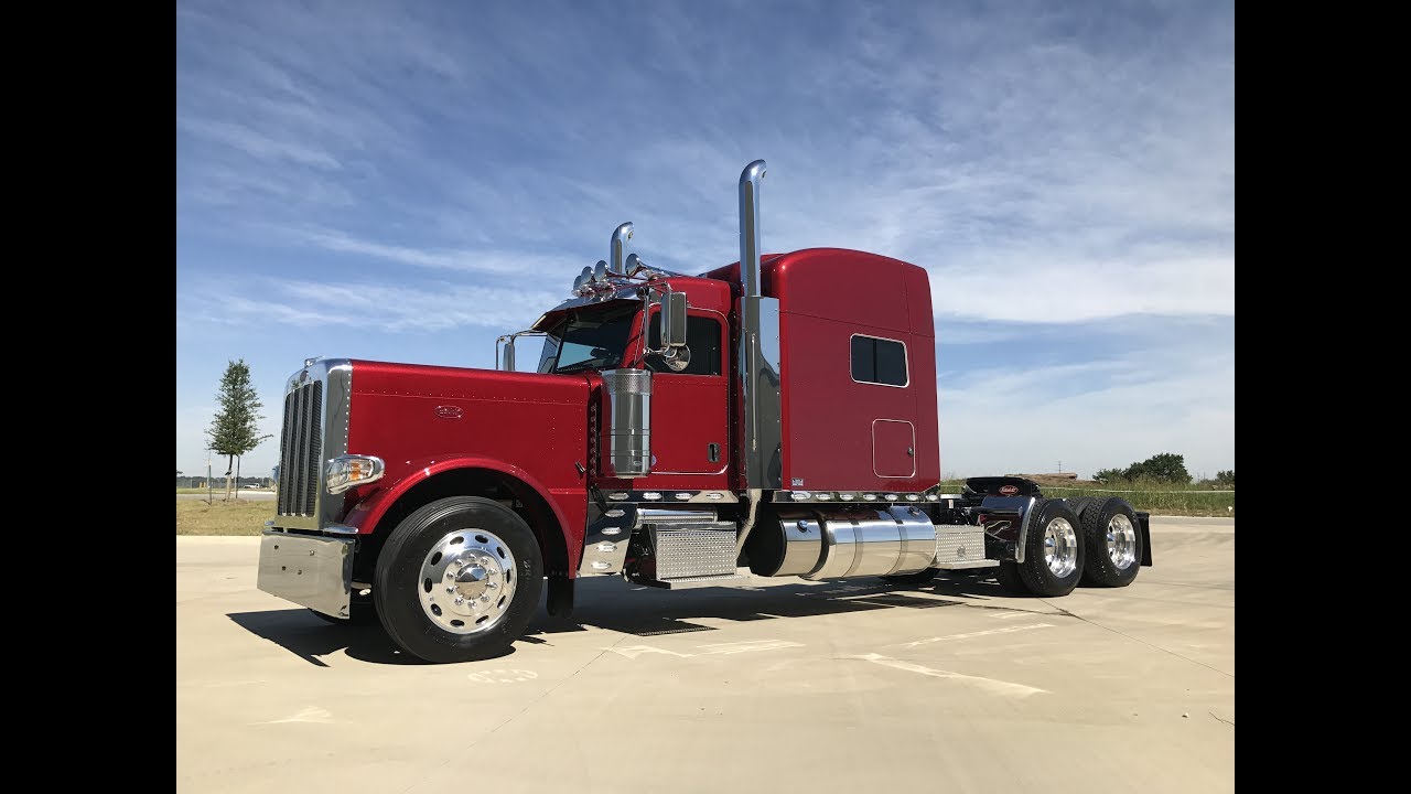 2018 Legendary Red Peterbilt 389 X15 Cummins 565hp 2050 Torque 18 Speed