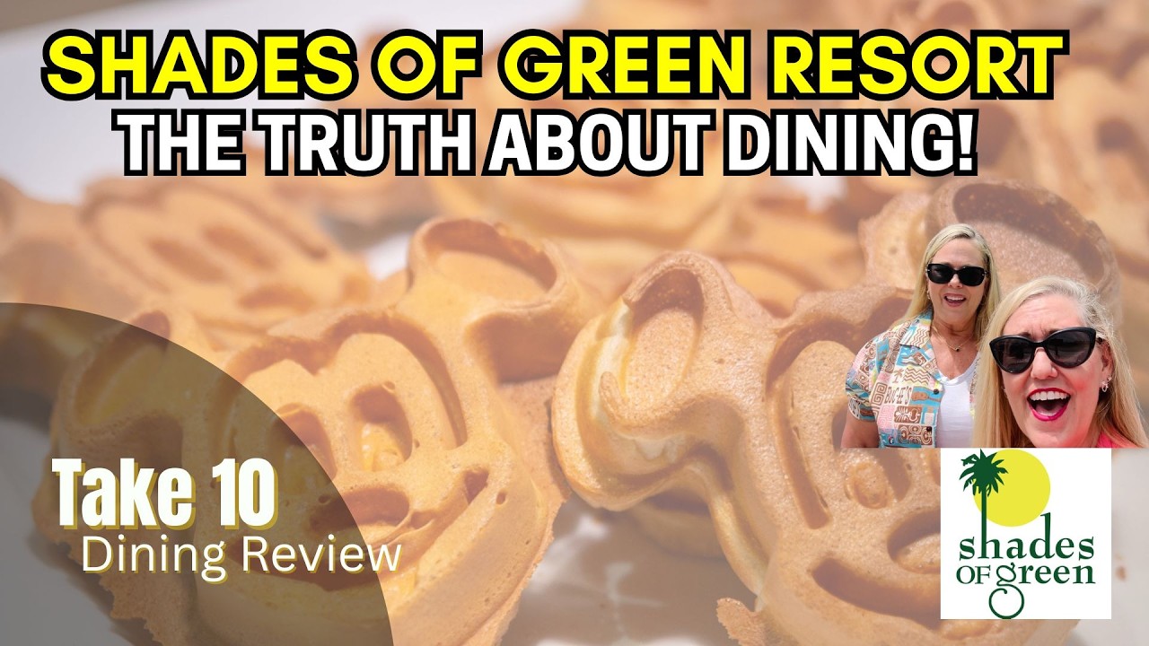 Shades of Green Dining Options - Garden Gallery, Evergreens, Java Cafe & More #disney #military