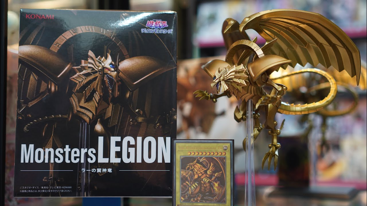 💥 Unboxing 💥 YU-GI-OH! DUEL MONSTERS - RAA NO YOKUSHINRYUU - KONAMI PRIZE COLLECTION MONSTERS LEGION