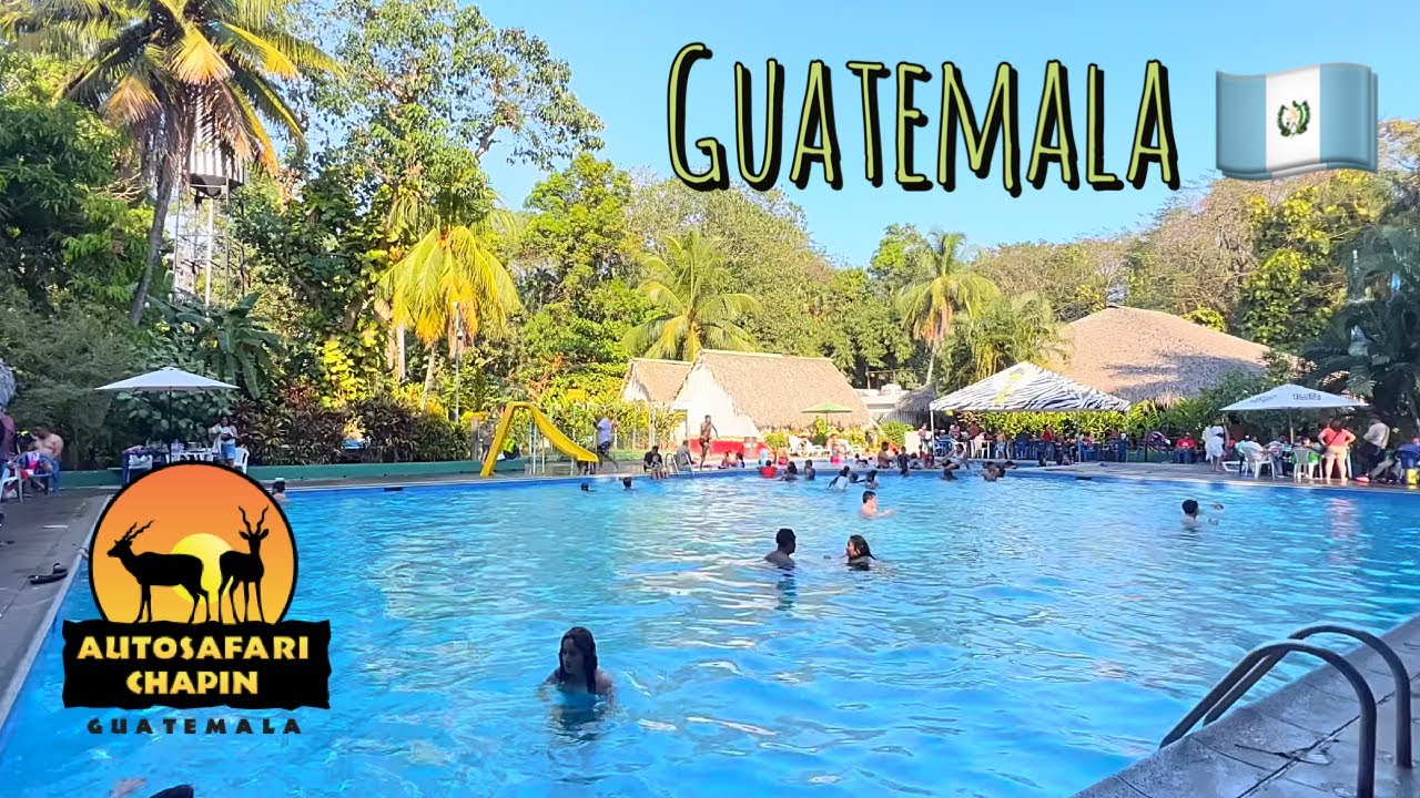 Guatemala 🇬🇹 Auto Safari Chapin . Piscina 🏊🏻&zwj;♀️
