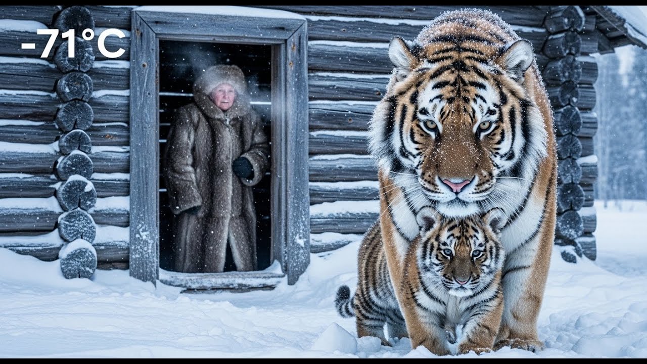 A Mother Tiger in Siberia Pleads for Help to Save Her Cub — An Emotional Story