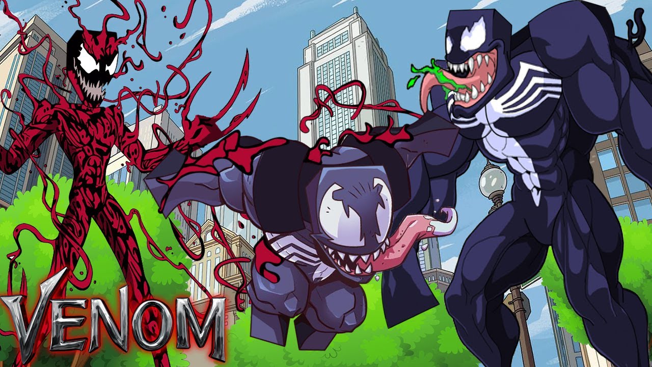 Minecraft - Who's Your Family? O FILHO DO VENOM , VIROU O CARNAGE ! VENOM FILME 2021