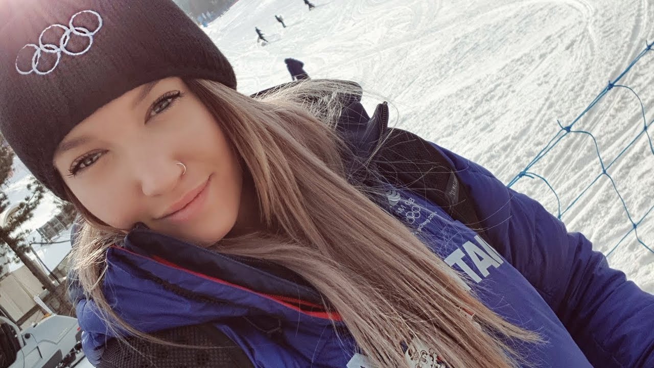 Rowan Cheshire , a British freestyle skier on halfpipe at Winter Olympics in Pyeongchang