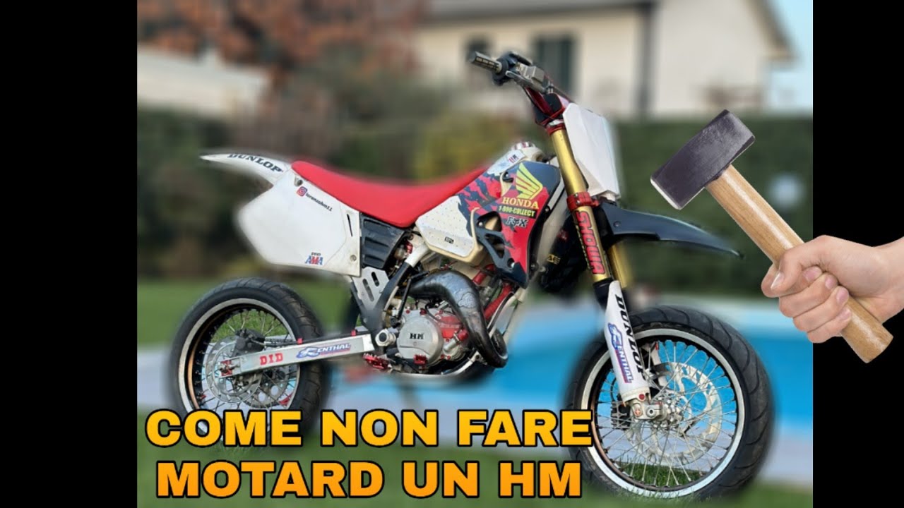 Come NON fare motard un HM