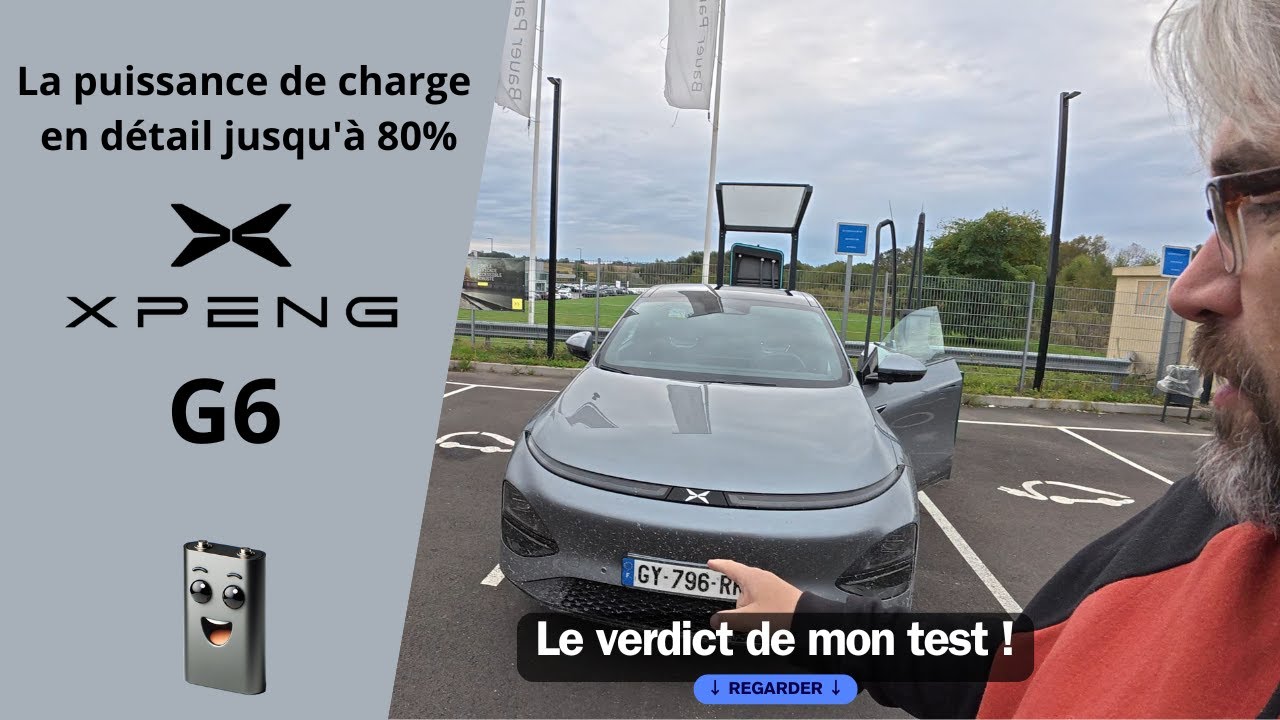 Recharge en 20 minutes : Le XPENG G6 tient-il ses promesses ? #xpeng
