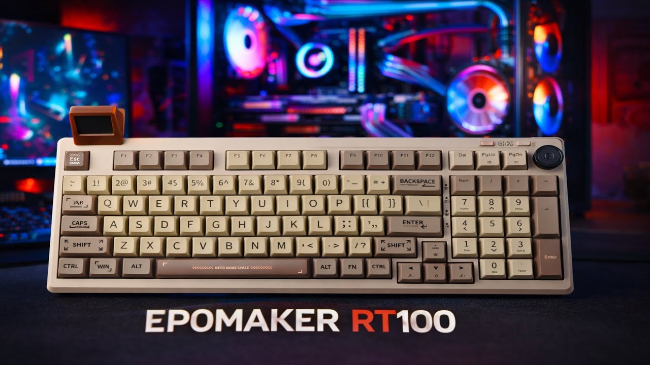 🔥 Ez a 95%-os billentyűzet mindent tud? | Epomaker RT100 teszt ⌨️