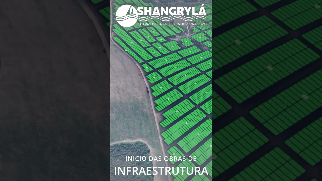 Tem asfalto chegando no loteamento Balneário Shangrylá