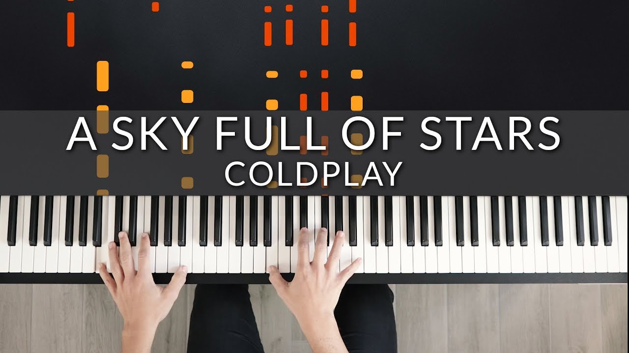 A Sky Full Of Stars - Coldplay | Tutorial of my Piano Cover