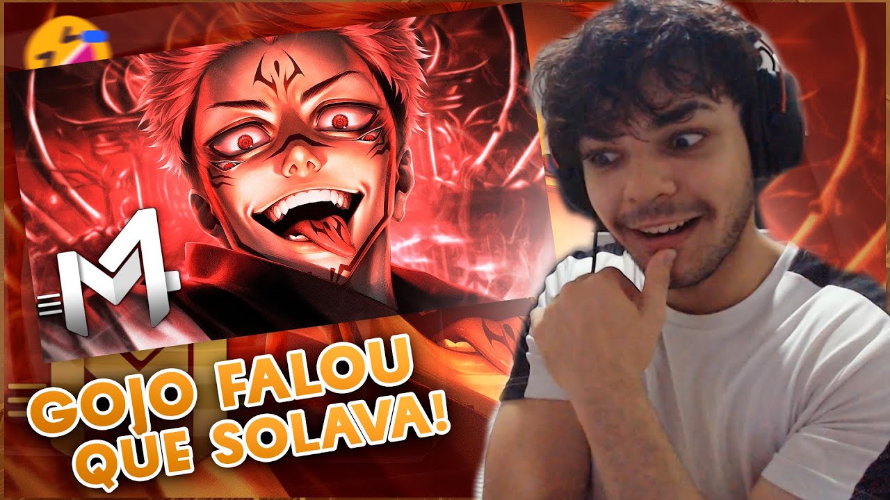 CARLOS REAGE A MÚSICA Sukuna (Jujutsu Kaisen) - Rei Das Maldições | M4rkim