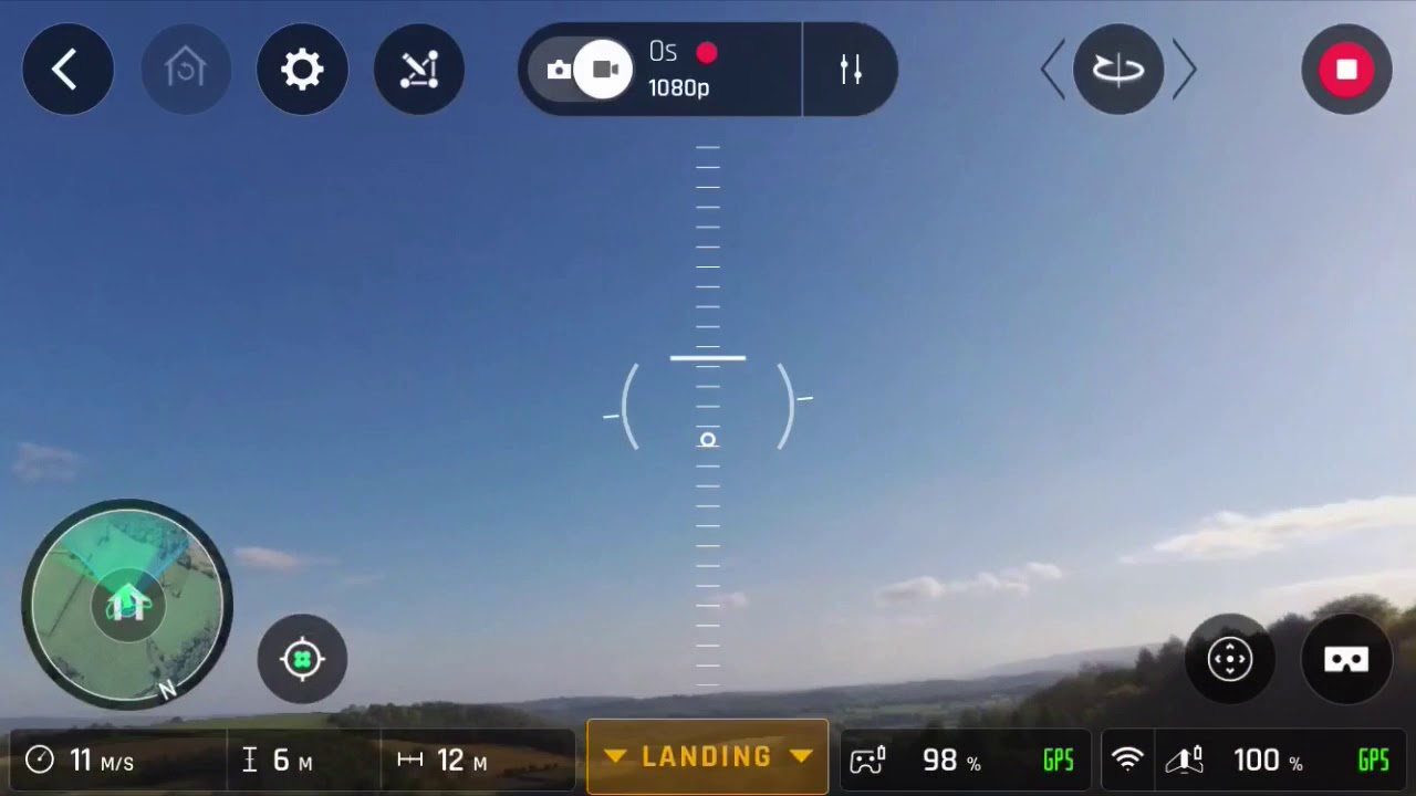 Parrot disco range test
