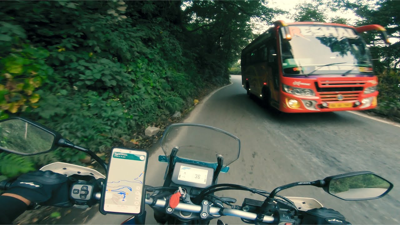 POV ride through the western ghats | Xpulse 210 | Agumbe