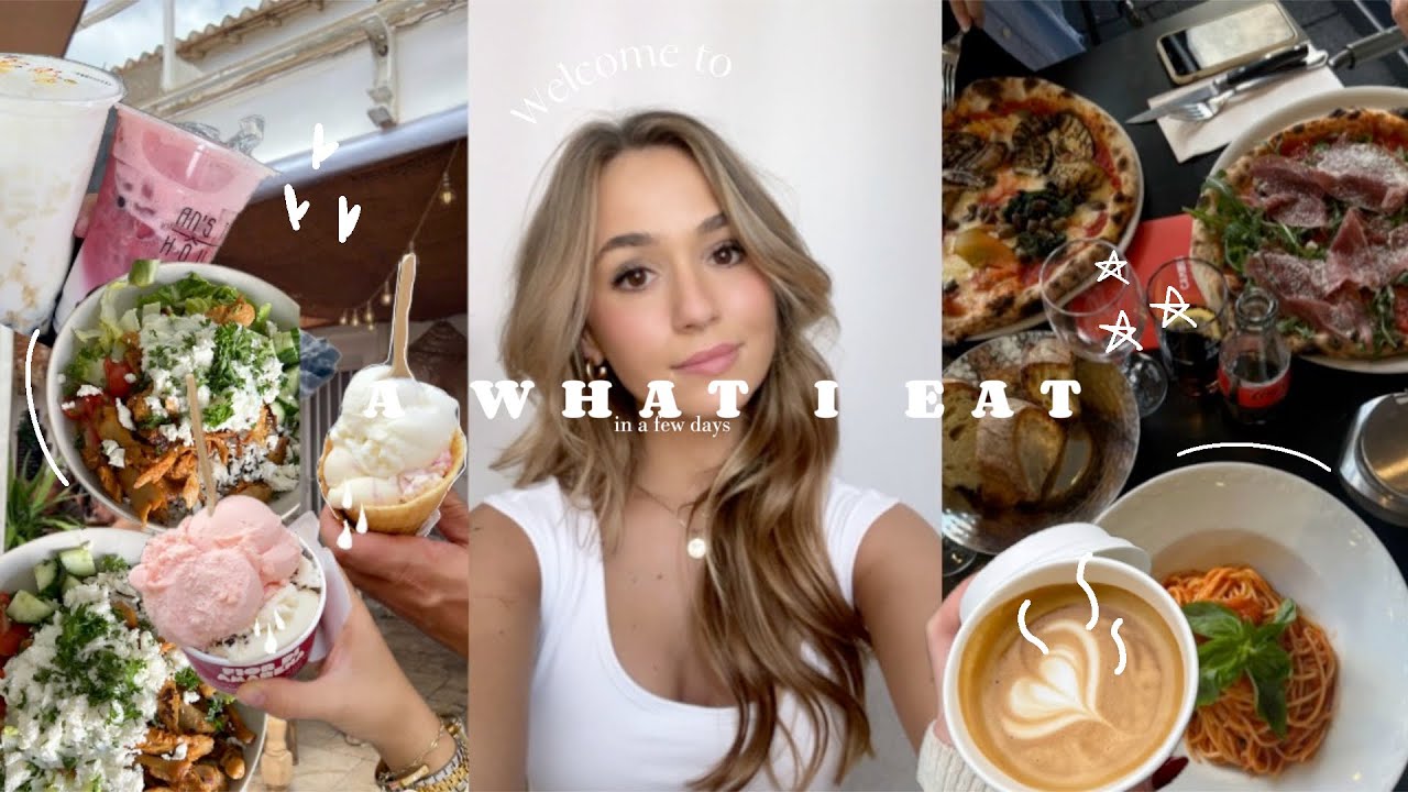 WHAT I EAT IN A FEW DAYS 🥗🍝🍓🥦| lecker, gesund und schnell 🫶🏽