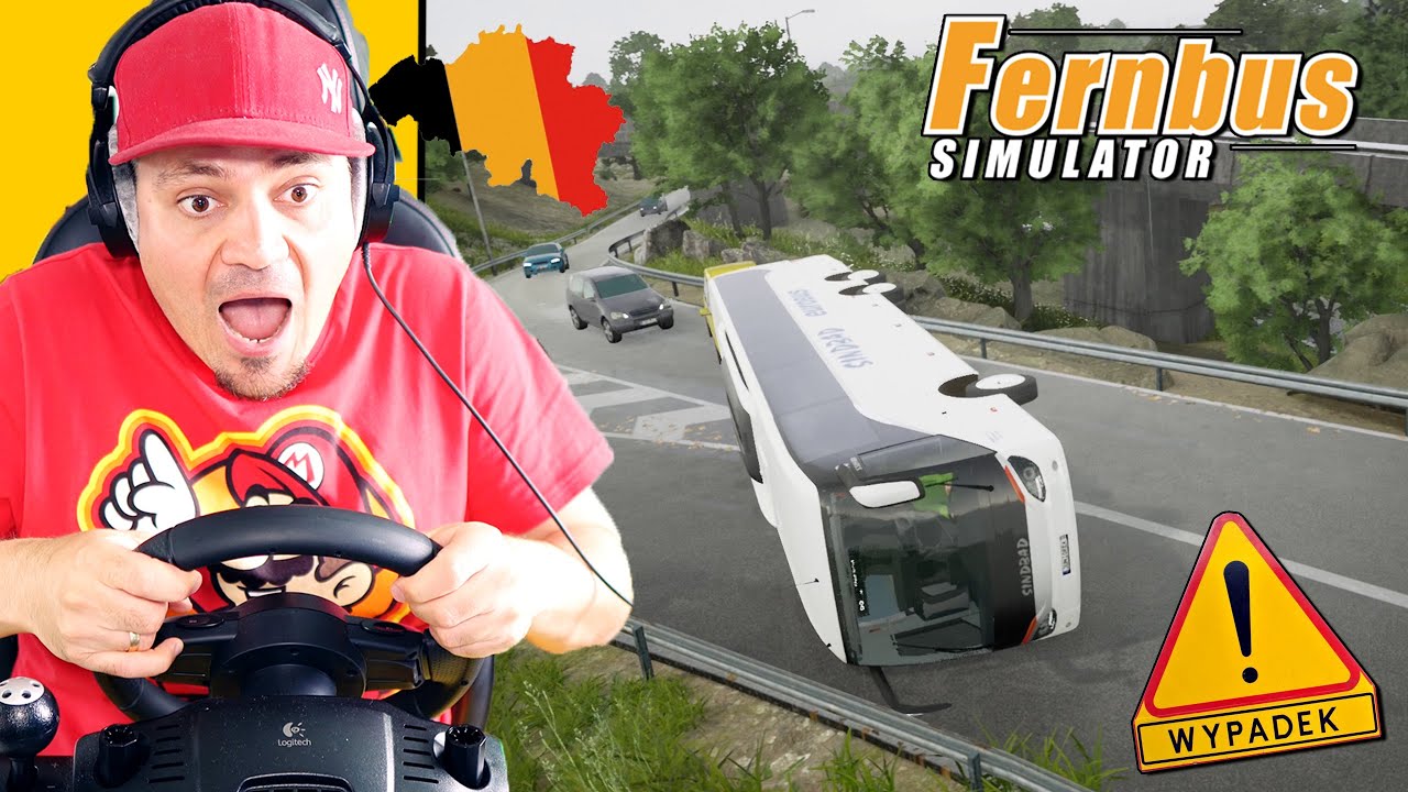 ŚMIERTELNY WYPADEK W BELGI! *nowy update* 🚌 Fernbus Simulator
