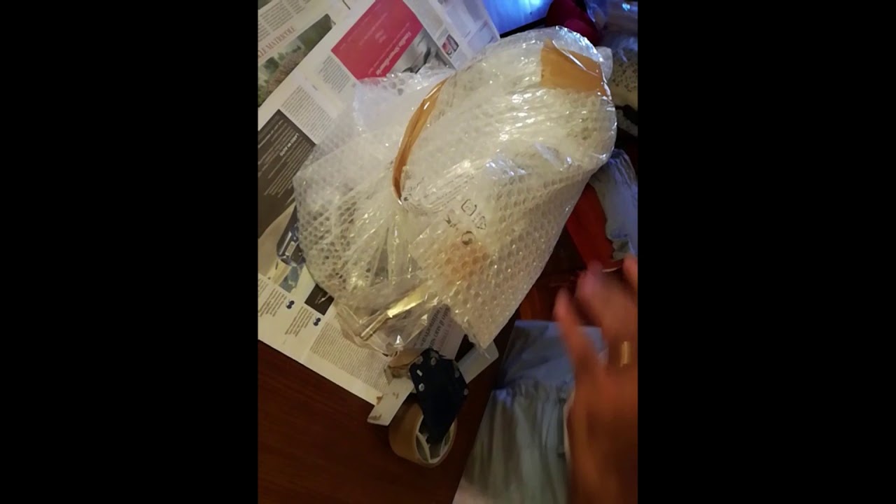 Tutorial- How to package carrefully La Pavoni espresso machine