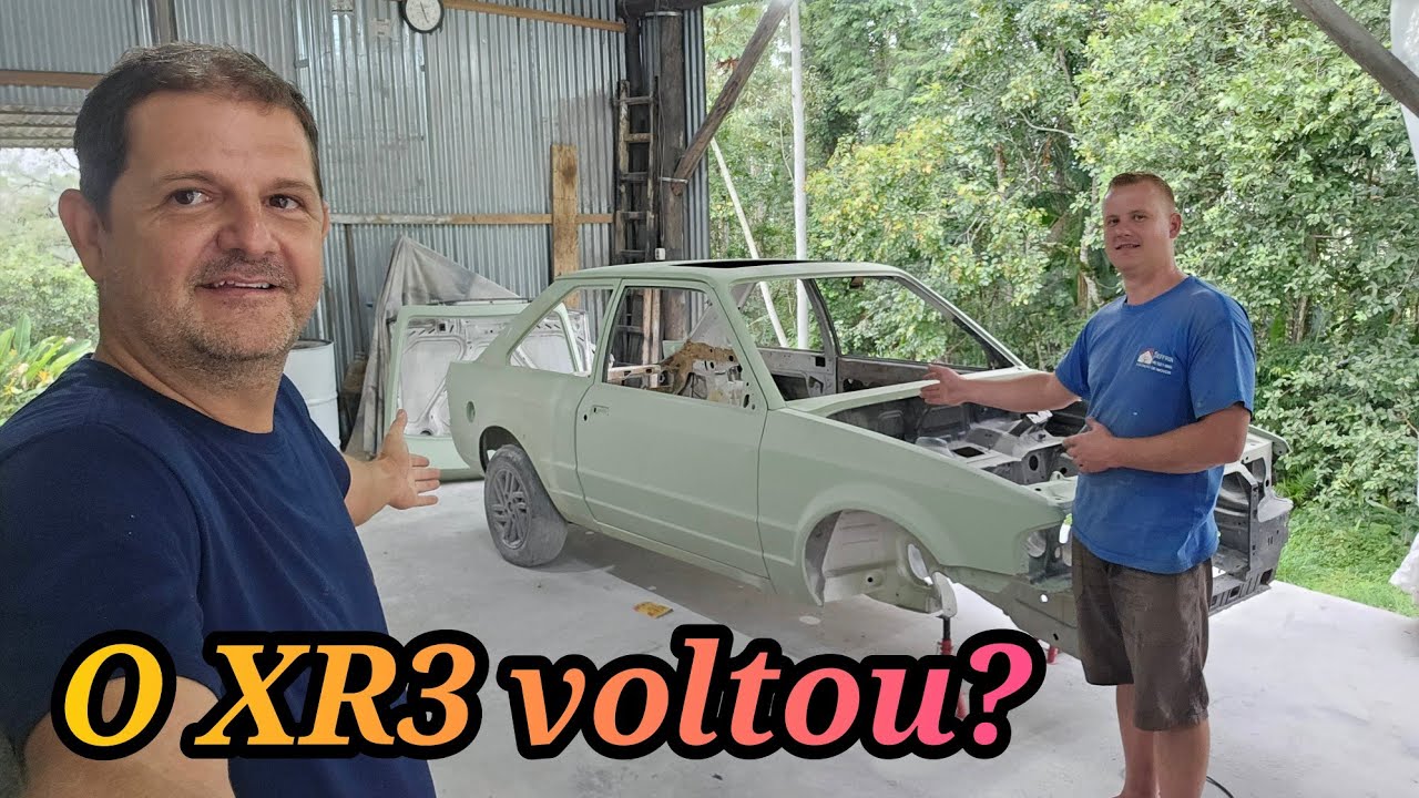 Voltamos com a restauração do Escort XR3, mexendo nas portas para alinhamento 