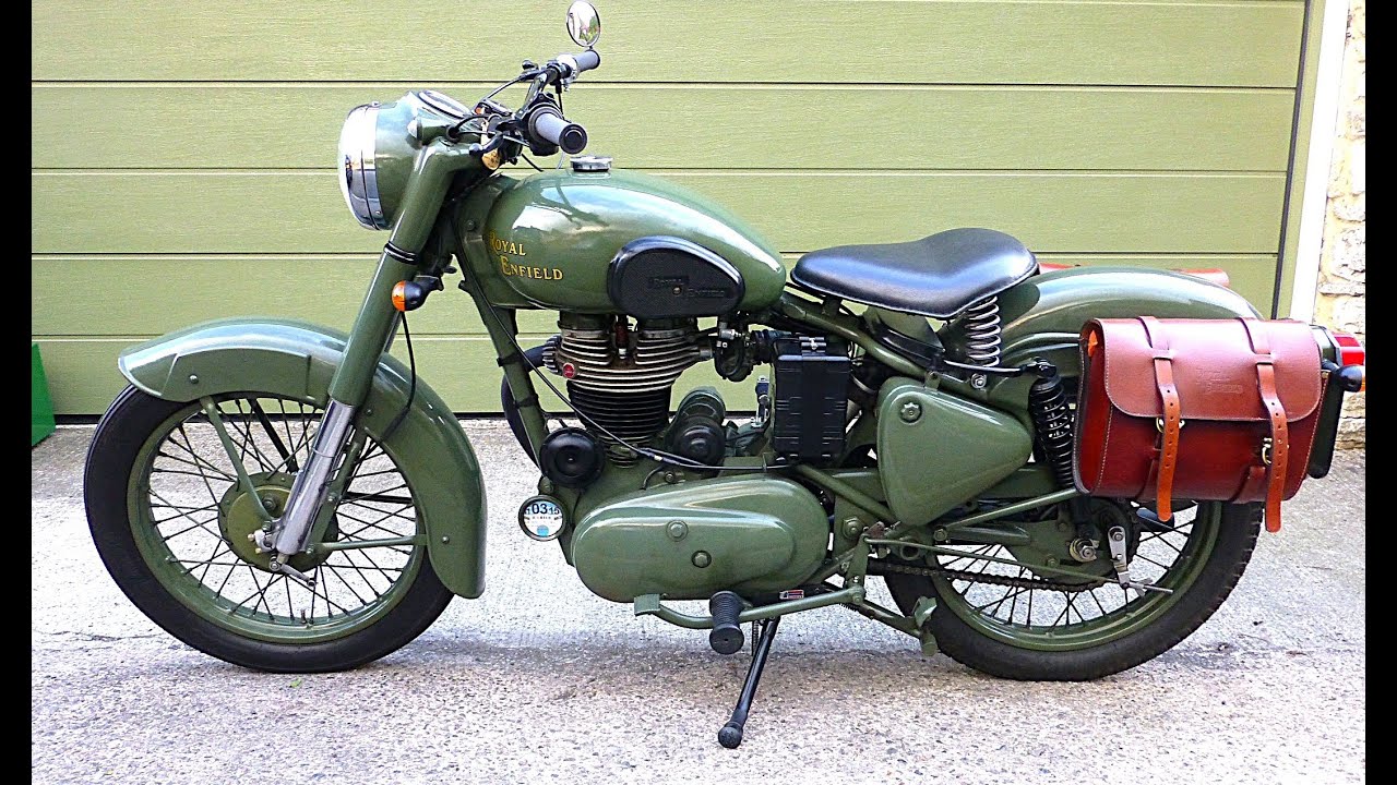 Пуля Royal Enfield 350 индийской армии 1969 года. Давайте прокатимся!