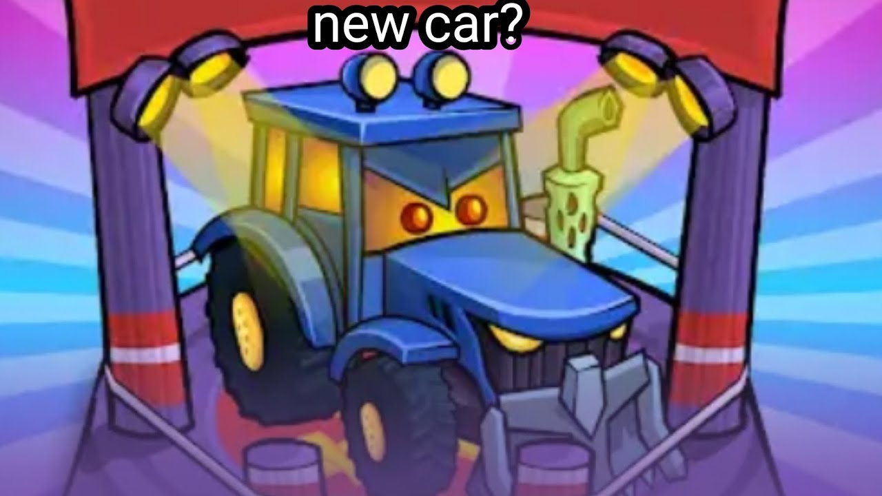 A new car? Yes, a new car has come out - a tractor! 