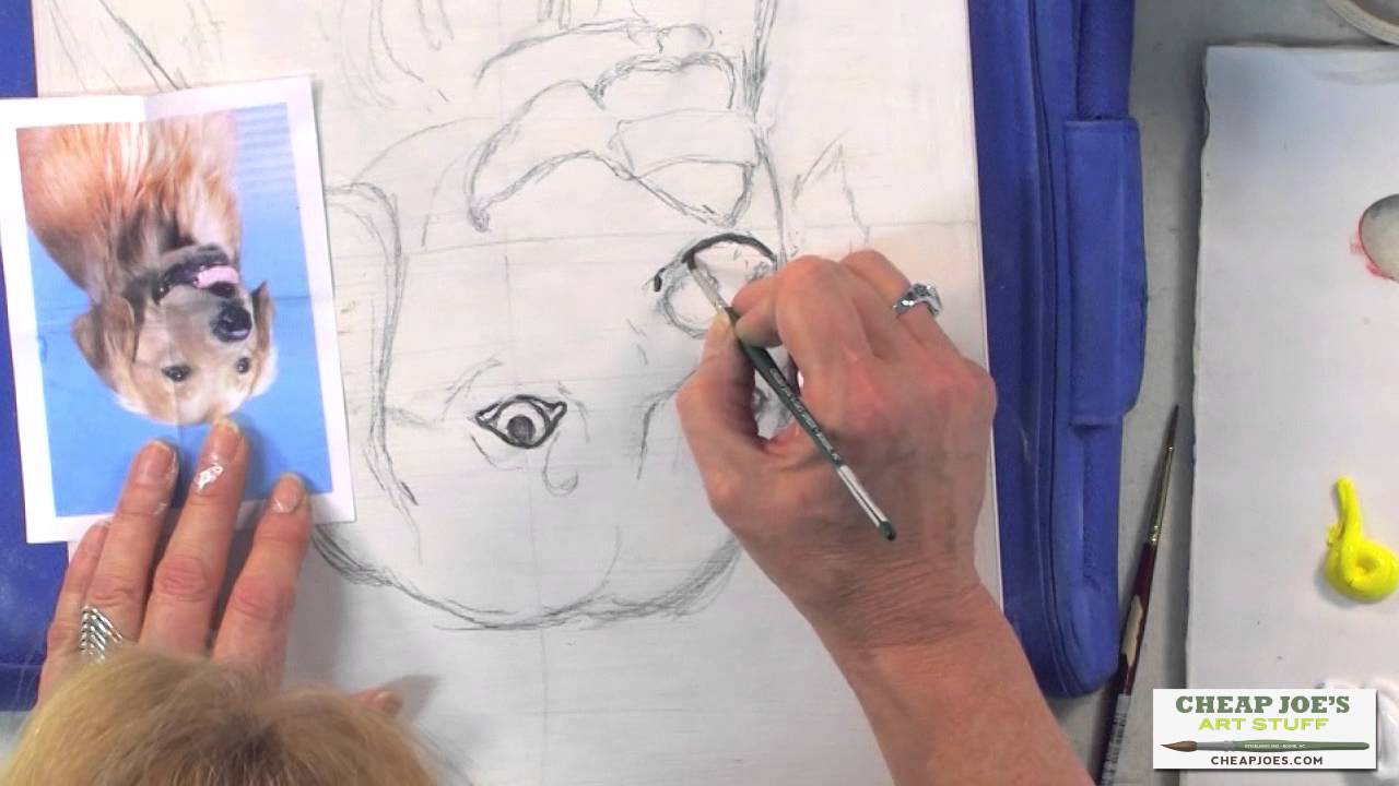 How to Paint a Dog in Acrylics with Artist Raney Rogers-Part 3