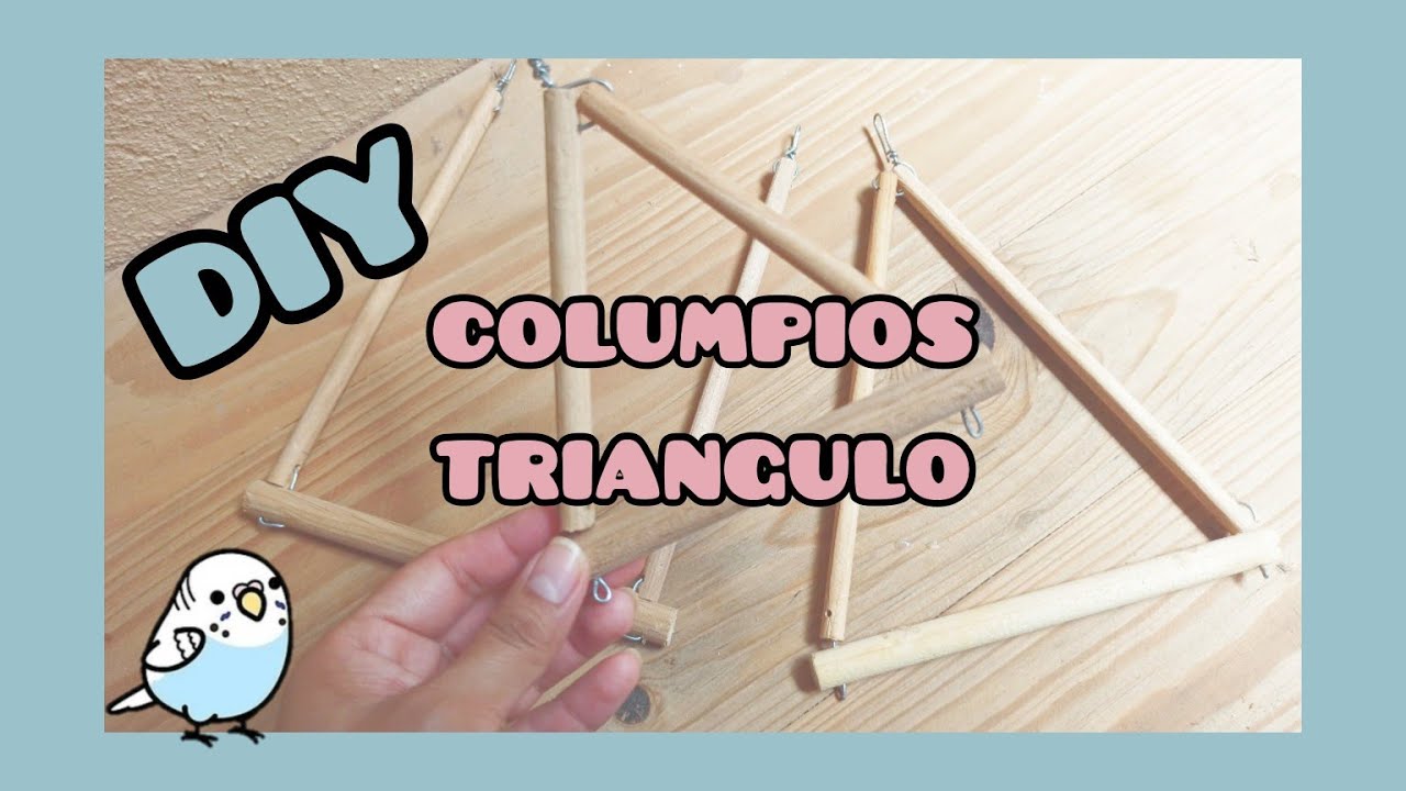 Columpios triángulo | DIY | Periquitos Australianos