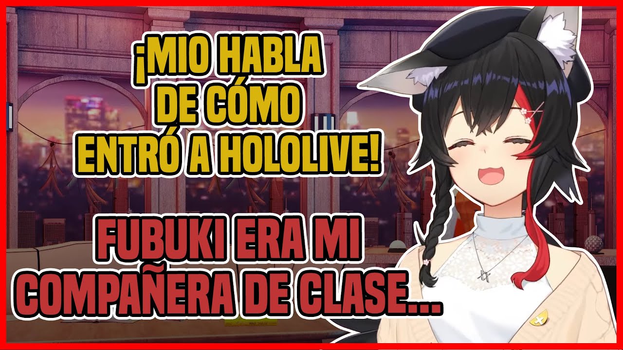 Mio habla de cómo entró a Hololive y la creación de Gamers - Hololive
