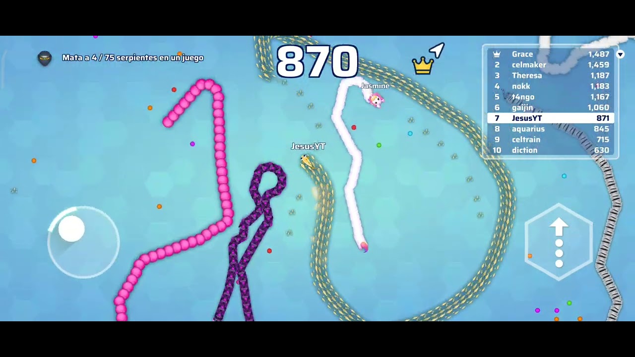 EMPECE DESDE 0 EN SNAKE.IO PARA LLEGAR AL TOP 1 #Gemini#Snake.io