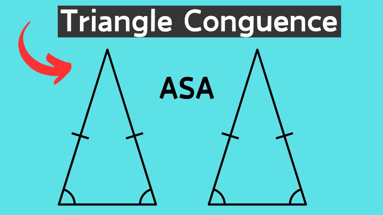 When should you use Angle Side Angle ? - Triangle Congruence