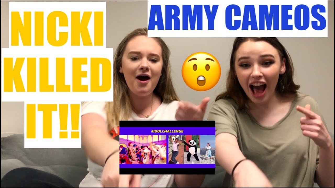 BTS (방탄소년단) 'IDOL (Feat. Nicki Minaj)' Official MV REACTION