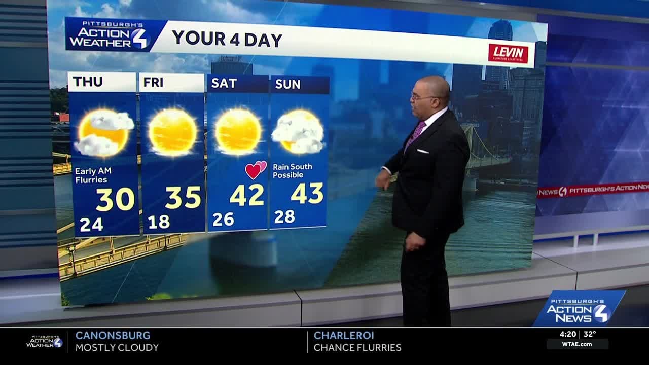 February 11 Forecast: One cold day then thawing again in Western PA