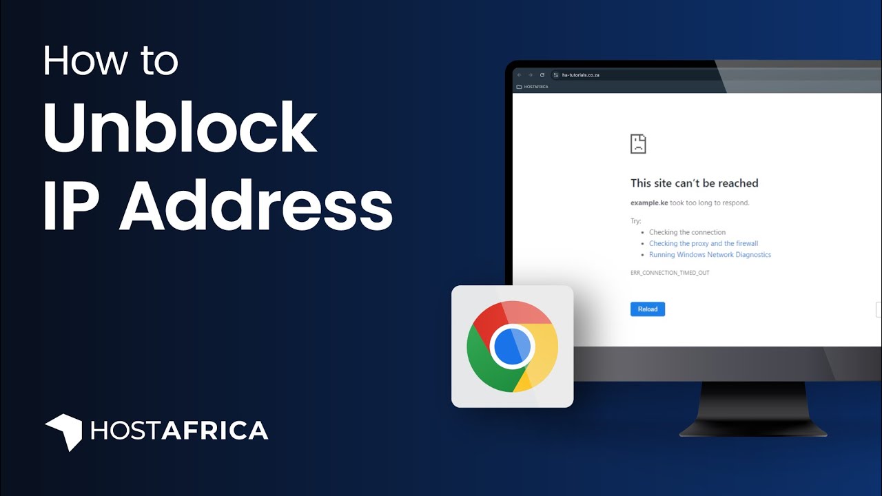 How to Unblock IP Address | Page/Site Can't be Reached Error