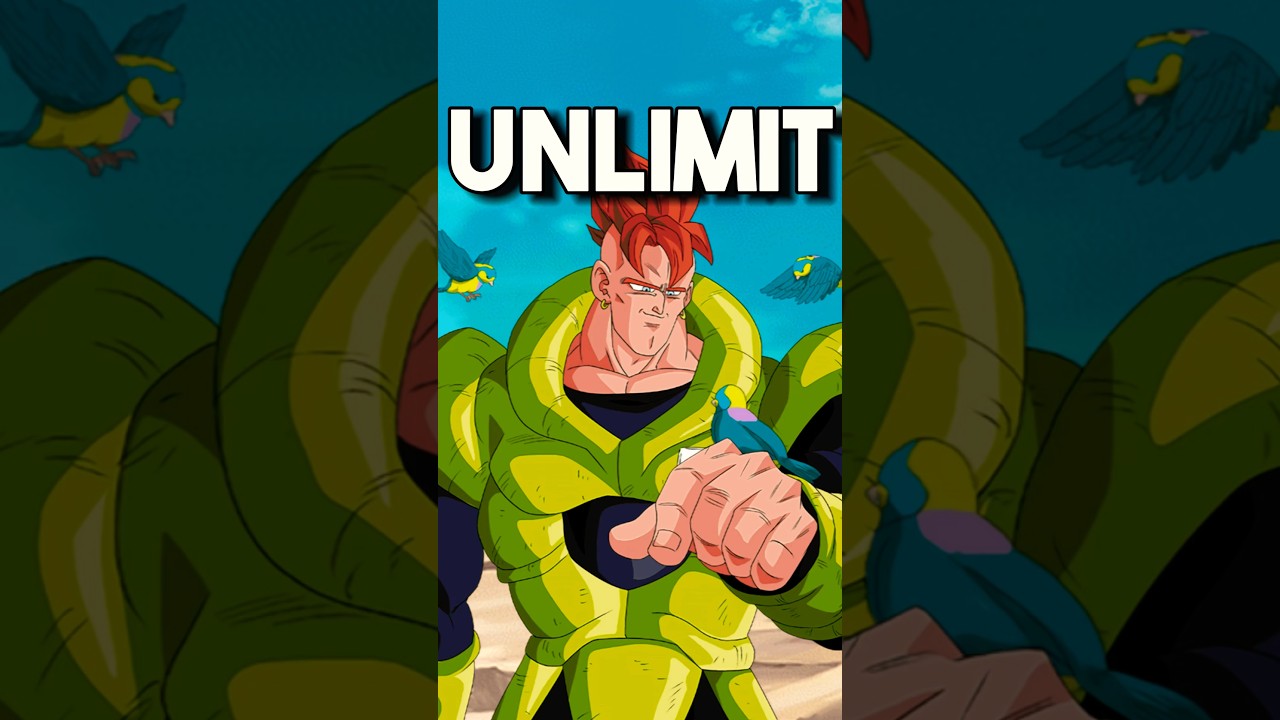 How Strong Was Android 16 In DBZ? #shorts #dragonball