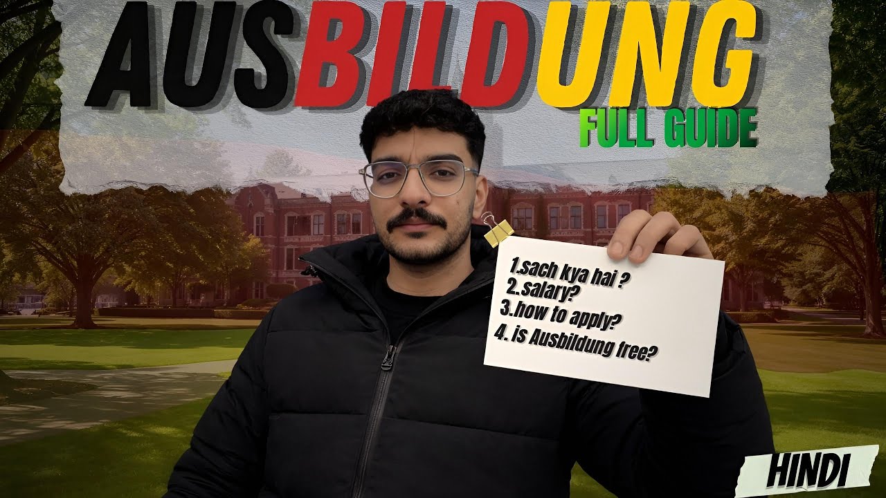 Ausbildung Germany Full Guide 💼 | Step by Step