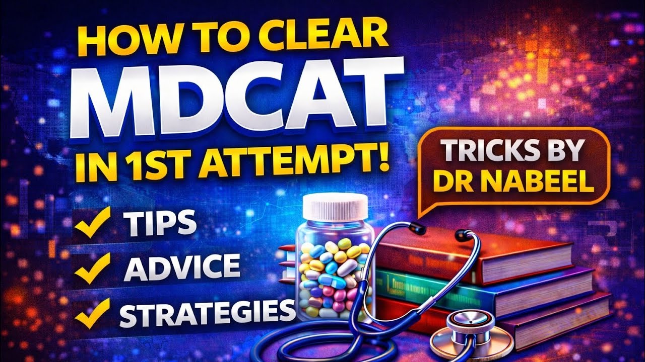 How to Clear Mdcat in 1st attempt tricks