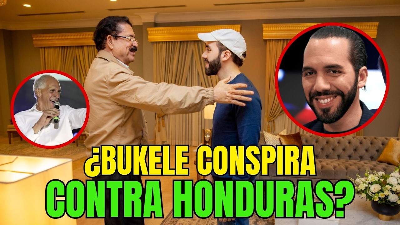 NAYIB BUKELE Y LOS CELOS CON NASRY TITO ASFURA, PRESIDENTE DE HONDURAS