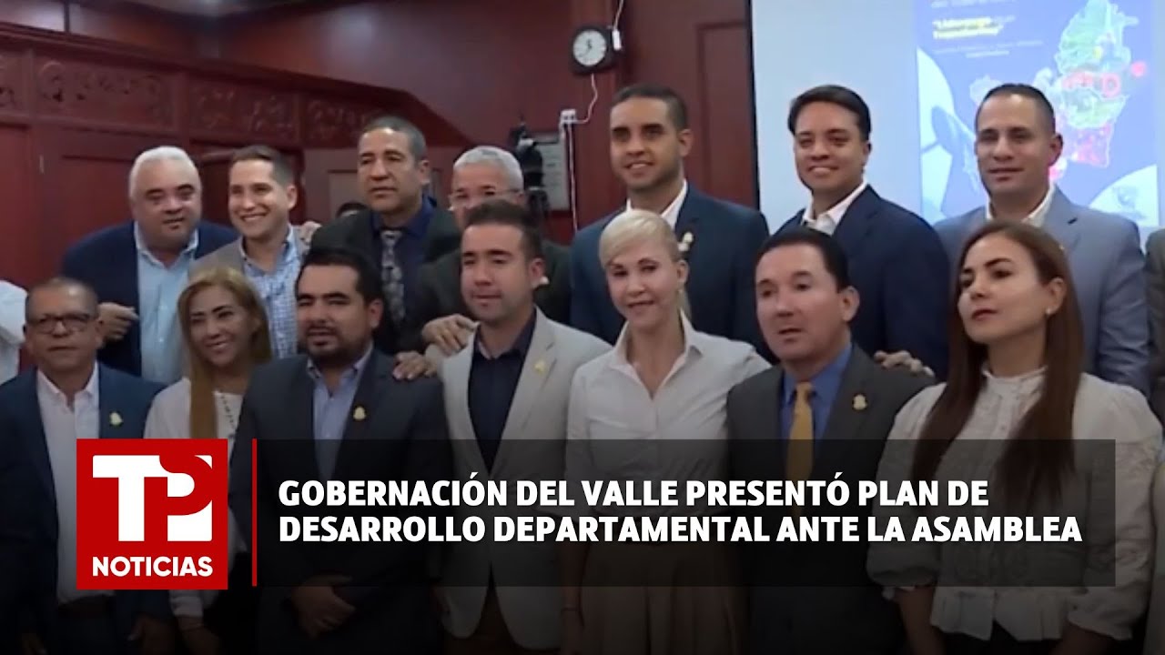 Gobernación del Valle presentó Plan de Desarrollo Departamental ante la Asamblea |01.04.2024| TPN