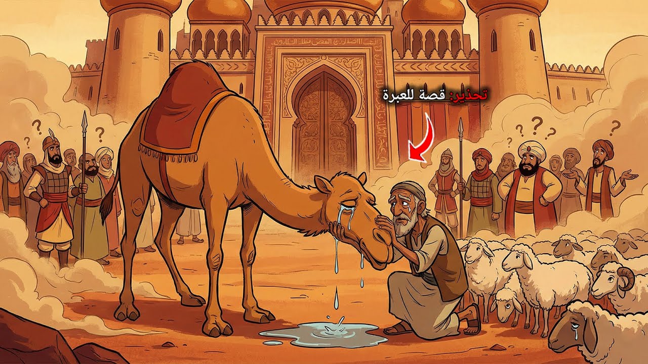 #قصة الجمل الذي كان يبكي أمام قصر السلطان ولم يفهمه أحد إلا 