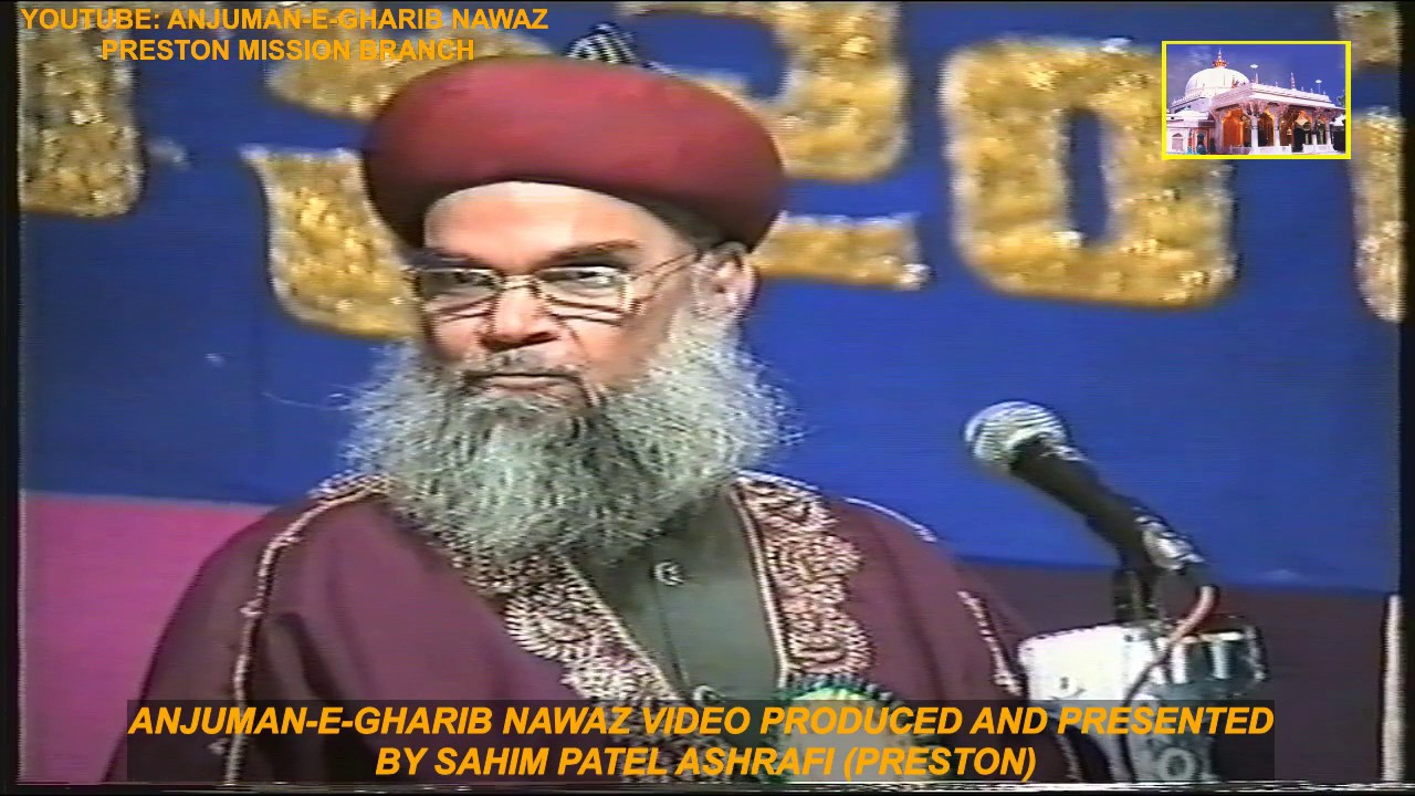Ghazi al Millat Syed Hashmi Miya Ashrafi al Jilani. At Sunni Masaikh Confrence Karjan