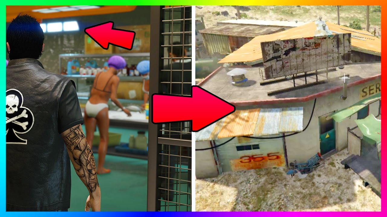 HUNTING FOR HIDDEN GTA ONLINE BIKERS DLC CLUBHOUSES, BIKER BAR INTERIOR CLUES & MORE! (GTA 5)