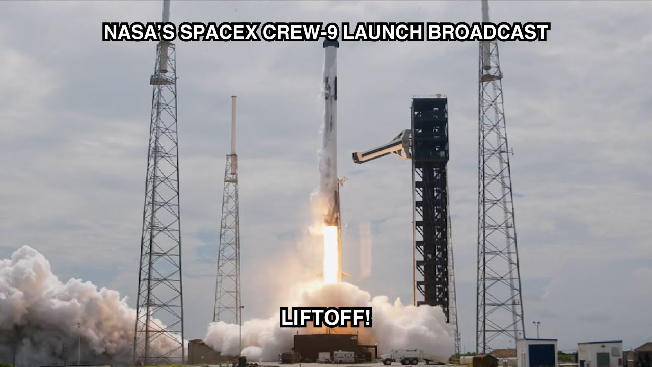 NASA&rsquo;s SpaceX Crew-9 Mission: Liftoff from NASA's Kennedy Space Center!