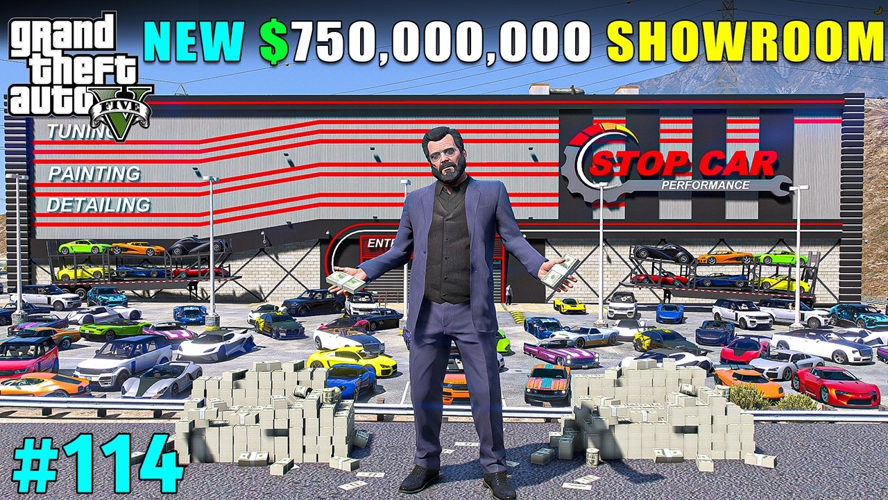 BUYING THE MOST EXPENSIVE SHOWROOM | GTA 5 GAMEPLAY #114